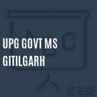 Upg Govt Ms Gitilgarh Middle School Logo