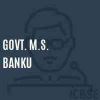 Govt. M.S. Banku Middle School Logo