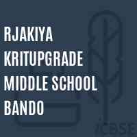 Rjakiya Kritupgrade Middle School Bando Logo