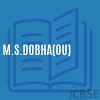 M.S.Dobha(Ou) Middle School Logo