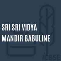 Sri Sri Vidya Mandir Babuline Primary School Logo