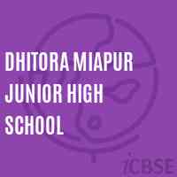 Dhitora Miapur Junior High School Logo
