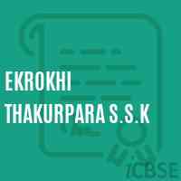 Ekrokhi Thakurpara S.S.K Primary School Logo