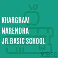 Khargram Narendra Jr.Basic School Logo