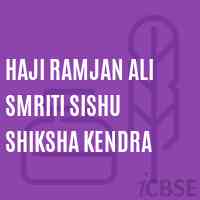 Haji Ramjan Ali Smriti Sishu Shiksha Kendra Primary School Logo