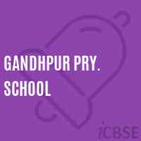 Gandhpur Pry. School Logo