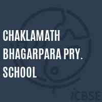 Chaklamath Bhagarpara Pry. School Logo