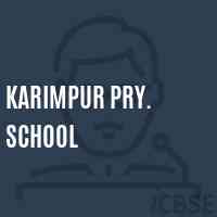 Karimpur Pry. School Logo