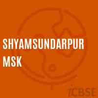 Shyamsundarpur Msk School Logo