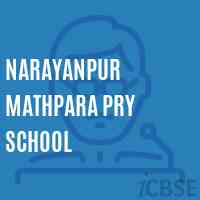 Narayanpur Mathpara Pry School Logo