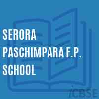 Serora Paschimpara F.P. School Logo