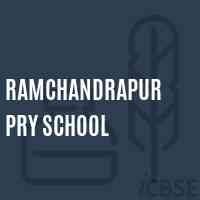 Ramchandrapur Pry School Logo