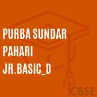 Purba Sundar Pahari Jr.Basic_D Primary School Logo