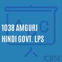1038 Amguri Hindi Govt. Lps Primary School Logo
