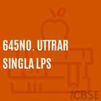 645No. Uttrar Singla Lps Primary School Logo