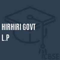 Hirhiri Govt L.P Primary School Logo