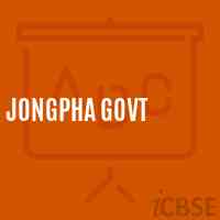 Jongpha Govt Primary School Logo