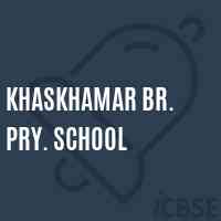 Khaskhamar Br. Pry. School Logo