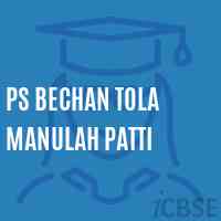 Ps Bechan Tola Manulah Patti Primary School Logo