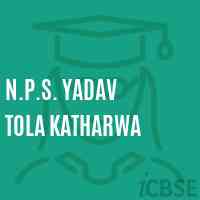 N.P.S. Yadav Tola Katharwa Primary School Logo