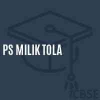 Ps Milik Tola Primary School Logo
