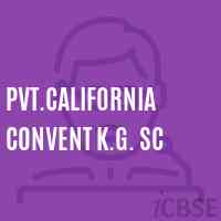 Pvt.California Convent K.G. Sc Primary School Logo