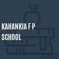 Kahankia F P School Logo