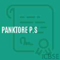 Panktore P.S Primary School Logo
