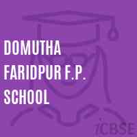 Domutha Faridpur F.P. School Logo
