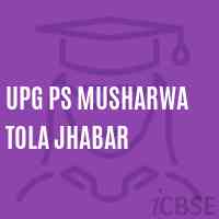 Upg Ps Musharwa Tola Jhabar Primary School Logo