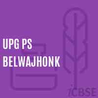 Upg Ps Belwajhonk Primary School Logo
