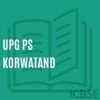 Upg Ps Korwatand Primary School Logo