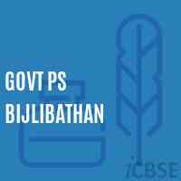Govt Ps Bijlibathan Primary School Logo