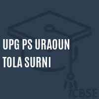 Upg Ps Uraoun Tola Surni Primary School Logo