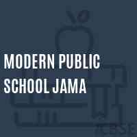 Modern Public School Jama Logo