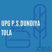 Upg P.S.Dundiya Tola Primary School Logo