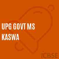 Upg Govt Ms Kaswa Middle School Logo