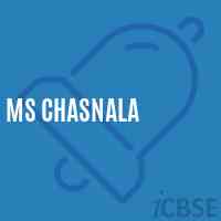 Ms Chasnala Middle School Logo