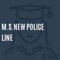 M.S.New Police Line Middle School Logo