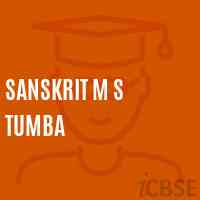 Sanskrit M S Tumba Middle School Logo