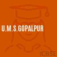 U.M.S.Gopalpur Middle School Logo