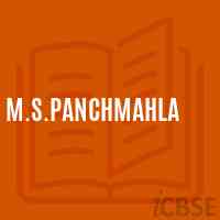 M.S.Panchmahla Middle School Logo