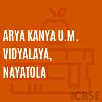 Arya Kanya U.M. Vidyalaya, Nayatola High School Logo