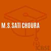 M.S.Sati Choura Middle School Logo