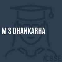 M S Dhankarha Middle School Logo