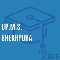 Up.M.S. Shekhpura Middle School Logo