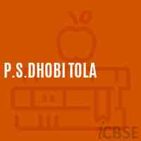 P.S.Dhobi Tola Primary School Logo