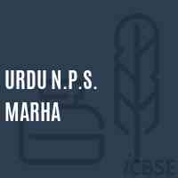 Urdu N.P.S. Marha Primary School Logo