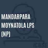 Mandarpara Moynatola Lps (Np) Primary School Logo