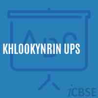 Khlookynrin Ups Middle School Logo